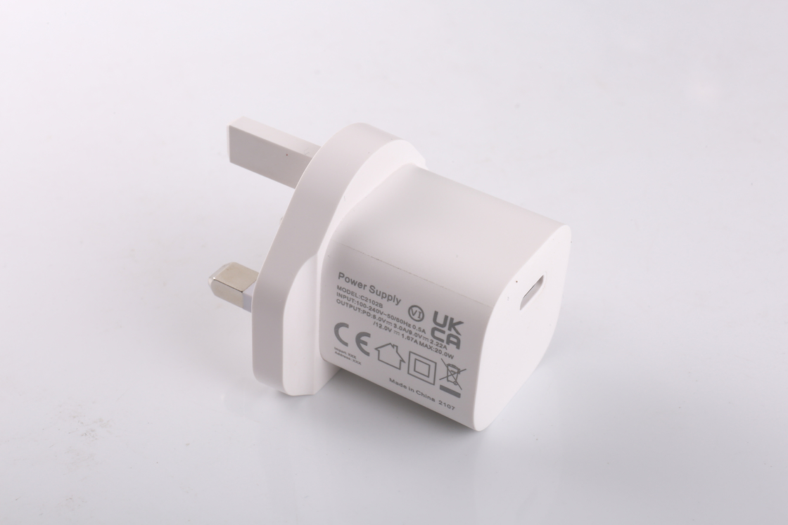 Caricatore 20W della parete di USB dell'alimentazione elettrica del palladio per la macchina di registrazione dell'aria del purificatore del giocatore MP4